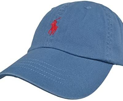 Chapeau classique Ralph Lauren, bleu colombe, taille unique