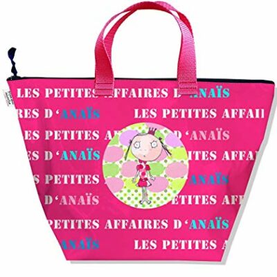 Sac bébé fille personnalisable, petit sac de rangement pour mon bébé, sac cadeau d'anniversaire original et magnifique personnalisable, couleur fushia réf.  A1110