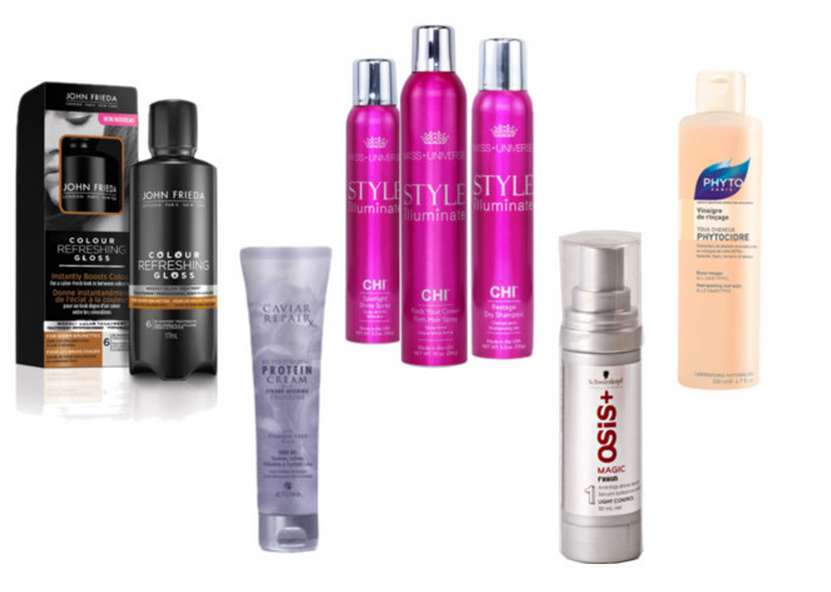 5 produits pour des cheveux brillants !