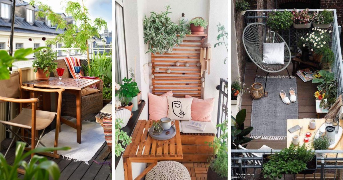 72 idées de décoration et d'aménagement pour les petits balcons