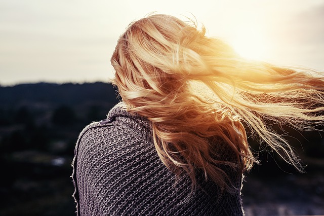 cheveux de femme