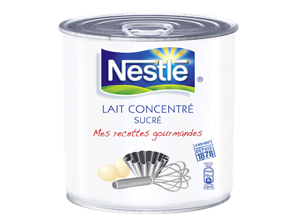 lait concentré nestlé