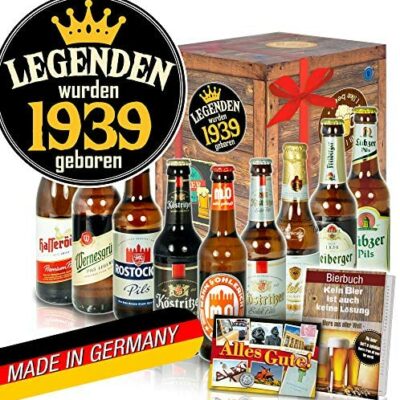 Legends 1939 - Boîte à bière RDA - cadeau d'anniversaire homme