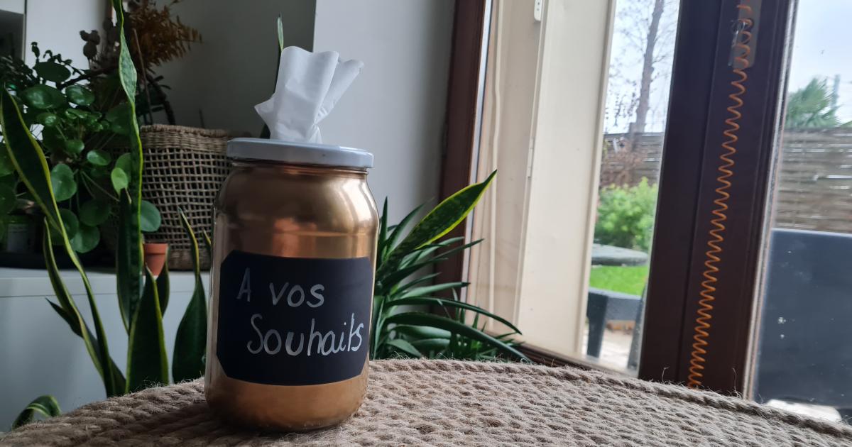 Recyclage DIY : donner vie à des boîtes de mouchoirs avec de vieux bocaux en verre