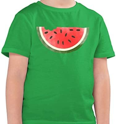 Shirtracer - Mixed Colors Kids - Pastèque Aquarelle - T-shirts et T-shirts pour enfants pour garçons