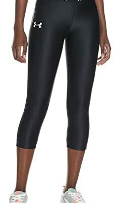 Under Armour Hg Armour Crop Tight Stretch Pantalon de sport à séchage rapide pour fille