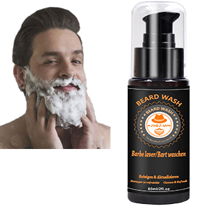 Shampooing à barbe 60 ml - nettoie et rafraîchit