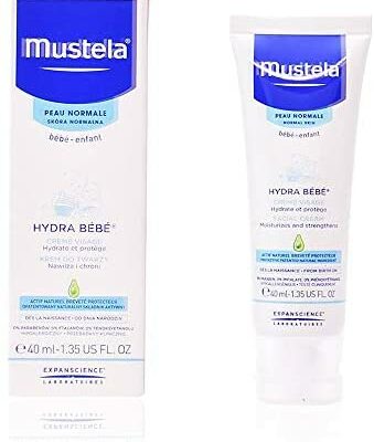 Laboratoire Expanscience Mustela Hydra Care Crème Visage Bébé Tube + Étui 40 ml