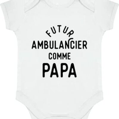 Future Caregivers Like Dad Baby Body (fr) Humour Cadeau Anniversaire Anniversaire Baptême Original Funny Humour