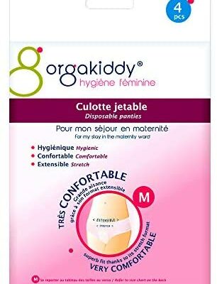 ORGAKIDDY Culotte de Maternité Jetable Taille M 42-44