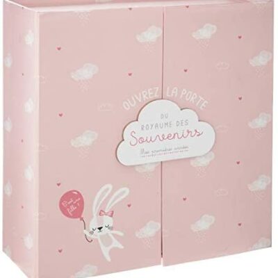 WEB2O Ceci est un coffret souvenir naissance fille