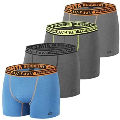 FREEGUN Boxer de sport en microfibre AKTIV pour homme (lot de 4)