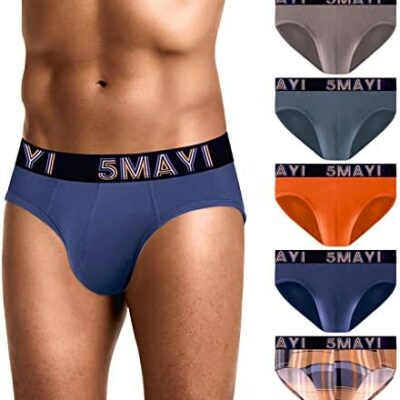 5Mayi Slips pour homme en coton Sous-vêtements pour homme Boxer en coton pour homme