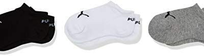 Chaussettes de sport pour garçons PUMA Kids Invisible 3p (paquet de 3)