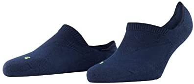 FALKE Cool Kick Chaussettes Invisibles Invisibles Femme Respirant Séchage Rapide Blanc Noir Plus de Couleurs Col Roulé Sport Protection des Pieds Talon Système Antidérapant 1 Paire