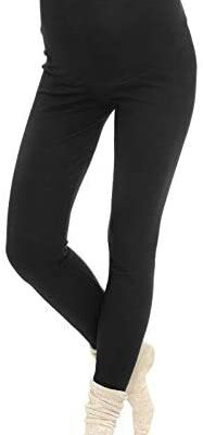 Mija - Leggings de maternité chauds pleine longueur pour temps frais 3006