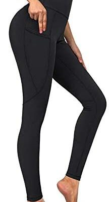 CHENSIYU Pantalon pour femme Taille haute Slim Tall Yoga Pantalon Swag Lift Collants de course Tik Tok Opaque Belly Leggings Push Up Collants de sport