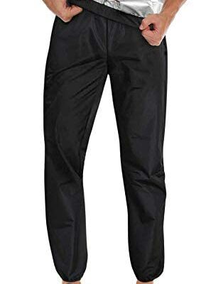 CHUMIAN pantalons de sport pour hommes sauna slim pantalons slim transpiration sport fitness leggings pour hommes