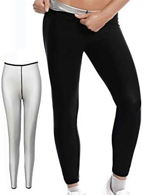 FLYGAGA Pantalon effet sauna pour femme Perte de cellulite Perte de poids Ceinture ventrale Combustion des graisses Outil de perte de poids Gym Fitness Minceur