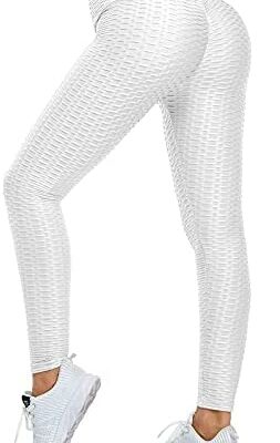 Geahod Anti-Cellulite Compression Leggings Slim Fit Hip Lift Élastique Taille Haute Pantalon De Yoga Sport Femmes