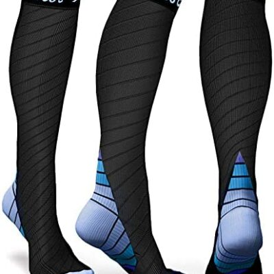 Chaussettes de compression Rwest X pour hommes et femmes, chaussettes de compression, chaussettes de compression pour le sport, le fitness, la course, la randonnée, les voyages, le cyclisme