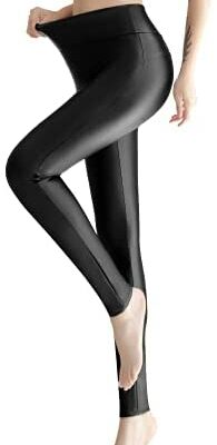 Pantalon en cuir rose reine Leggings en cuir pour femmes taille haute Leggings élastiques en PU pour femmes sexy rassembler des leggings