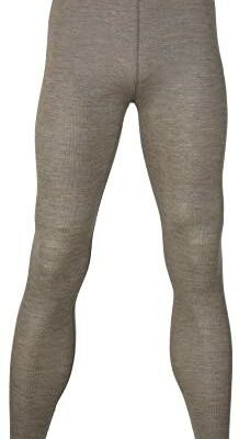 Engel Natur Legging Homme Laine et Soie 2 Couleurs (Étiquette GOTS)