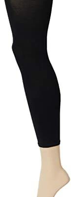 FALKE Cotton Touch Leggings opaques pour femme Blanc Noir Couleurs opaques plus unies Taille moyenne Hiver ou été 1 paire