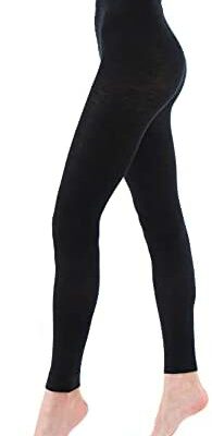 WOOLIFE Legging en laine mérinos super douce pour femme