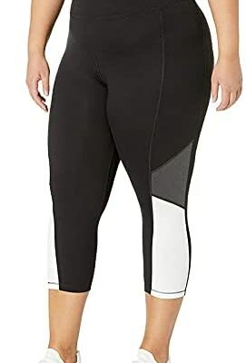 CHAOEN 3/4 Leggings pour femme, pantalon de yoga taille haute, pantalon de course, pantalon ventre, pantalon d'entraînement sportif