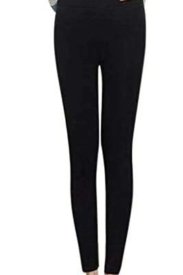 Leggings d'hiver pour femme Long épaississement Velours Doublure Leggings Stretch Leggings Femme Leggings thermiques Pantalon taille haute Chaud doux Velours Doublure Stretch Pantalon Femme