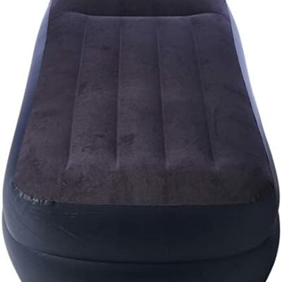 Intex Porte-Oreiller Surélevé Air Bed - Électrique 1 Personne