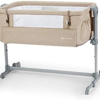 Kinderkraft Neste UP Lit partagé, 2 en 1, Lit d'appoint, Berceau, Berceau, Beige