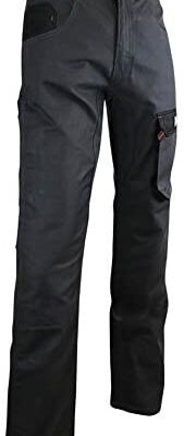 Pantalon LMA 1266 CIMENT, gris foncé/noir, taille 52