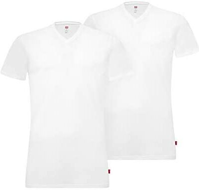 Levi's T-shirt à col en V 2p pour homme (lot de 2)