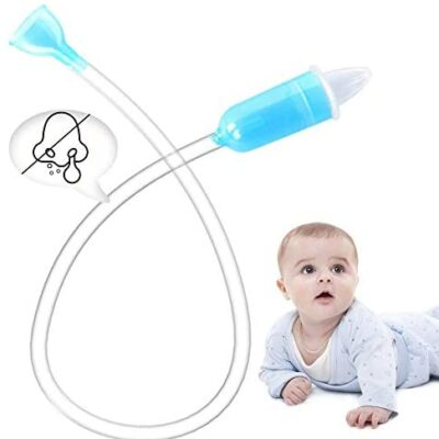 L'aspirateur nasal manuel pour bébé Mouche Bebe est lavable et réutilisable