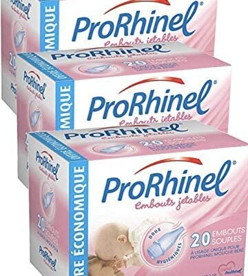 ProRhinel Lot de 3 x 20 embouts anti-mouches souples jetables (3)