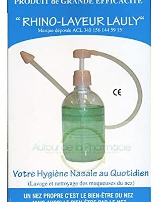 RHINOLAVEUR Lauly Nettoyant Nez - Hygiène Nasale Quotidienne - 400ml