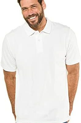 JP 1880 Plus Size L-8XL Polo en coton à manches courtes pour homme 702560