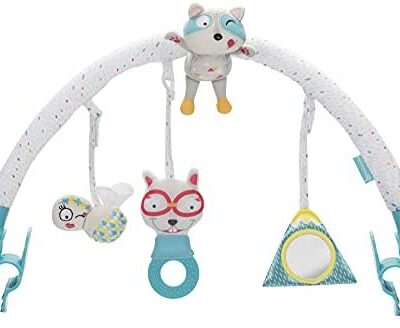 Arche de jeu de montagne universelle Badabulle, 4 jouets sensoriels