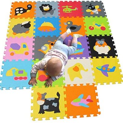 MQIAOHAM bébé tapis en mousse Puzzle briques bébé sol jouer enfants sol bébé tapis de jeu tapis de jeu épais tapis P011028G3212