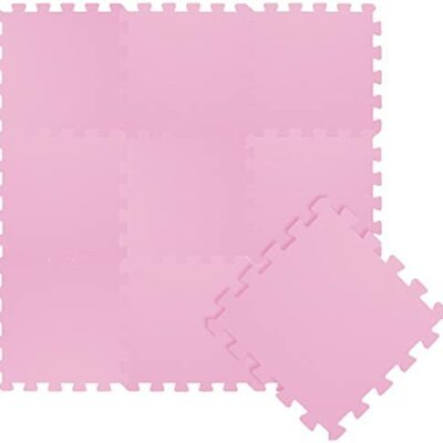 Tapis de sol épais LittleTom 10 - carreaux puzzle carrés 30x30 en mousse EVA pour bébés et enfants de 0 mois