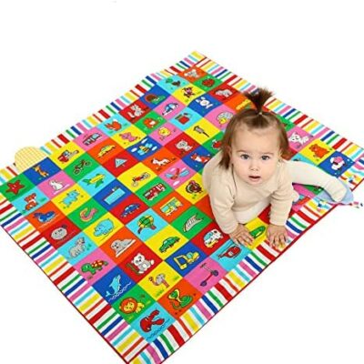 magdum Tapis d'éveil Géant Animaux et Véhicules - Jeux bébé 6 mois Motricité bébé - Tapis d'éveil enfant - Jouets bébé 6-12 mois - Tapis d'éveil gros bébé - Tapis d'éveil bébé - Tapis d'éveil bébé