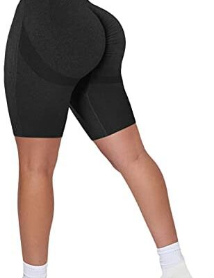 Memoryee Sports Shorts Leggings Femmes Push Up Taille Haute Hanche Ascenseur Élastique Compression Pantalon Sport Fitness Yoga