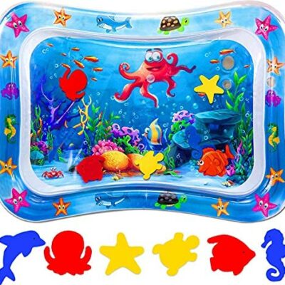 Tapis de jeu aquatique, jouets pour bébés et centre de divertissement pour tout-petits pour le développement du cerveau des garçons et des filles, jouets pour enfants de 3 à 12 mois