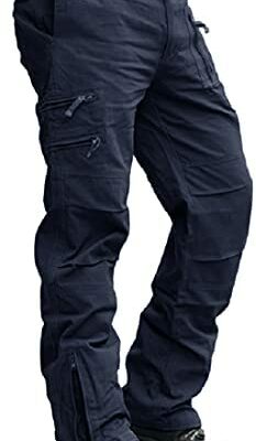 MAGCOMSEN Pantalon cargo en coton pour homme Pantalon multi-poches Pantalon de travail de combat Pantalon tactique décontracté pour activités de plein air