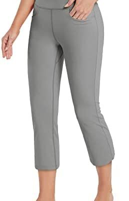 BALEAF Pantalon de yoga 3/4 pour femme Taille haute en sueur pour femme Coupe ajustée Leggings de sport pour entraînement de gym Jogging Pilates