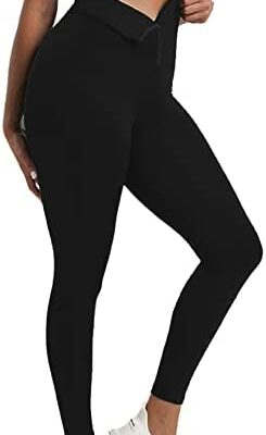 Merlvida Leggings de sport pour femme Anti-Cellulite Pantalon pour femme Taille haute Gym Push Ups Femme Opaque Yoga Wear Fitness Ventre plat