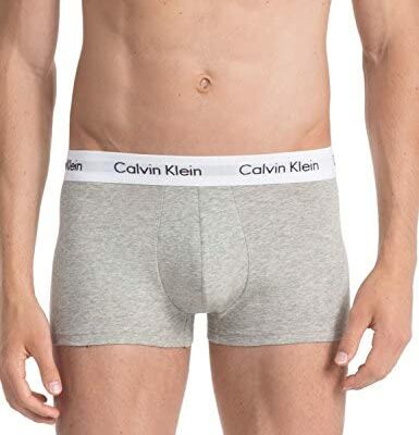 Calvin Klein Lot de 3 boxers ajustables en coton stretch pour homme