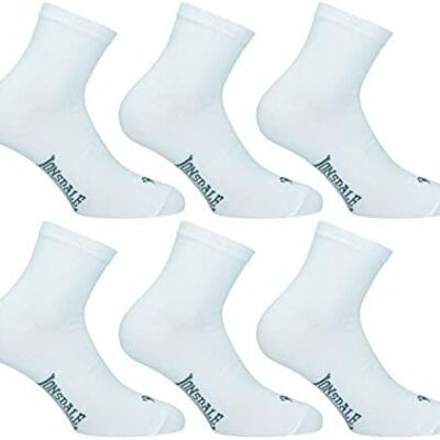 Chaussettes Lonsdale Quarter 6 paires, coton de qualité supérieure